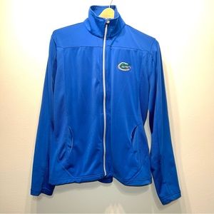 Level Wear Women's Golf Jacket Florida Gators Full Zip Pockets Blue Size Large L